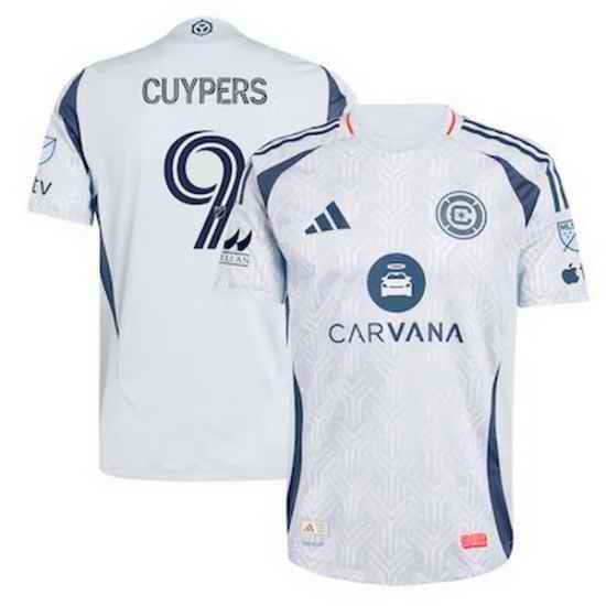Men Chicago Fire Soccer Jersey 002
